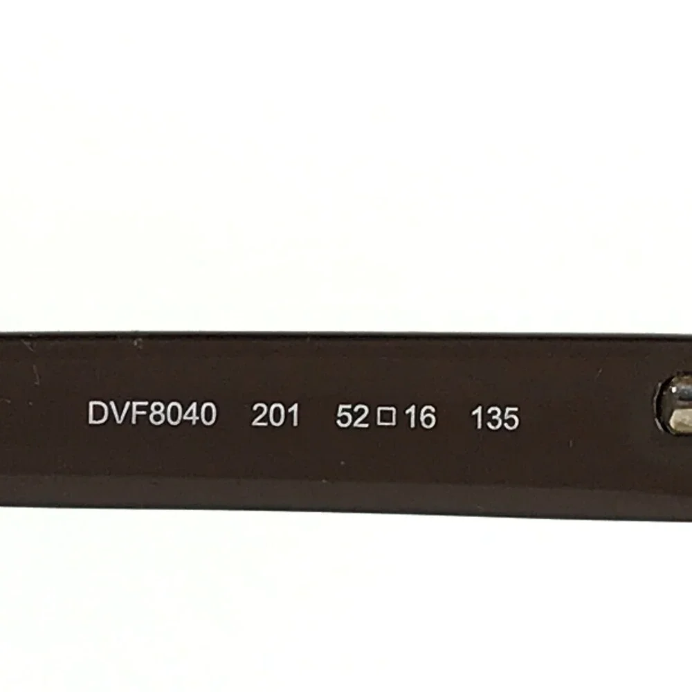 Diane von Furstenberg Eyeglasses Frames DVF8040 201 Brown Round Oval 52-16-135